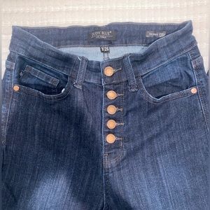 Judy Blue Button fly Skinny Jeans